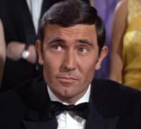 George Lazenby as James Bond in OHMSS (1969)