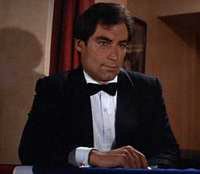 Timothy Dalton as James Bond in The Living Daylights (1987)