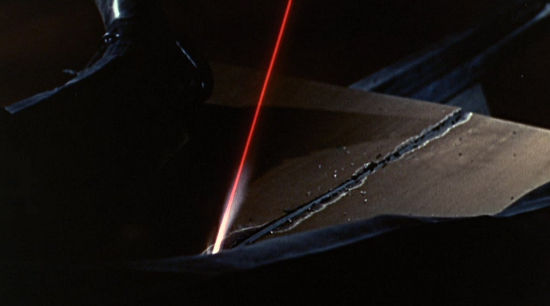 Cutting it close with a laser