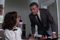 Sean Connery and Miss Moneypenny