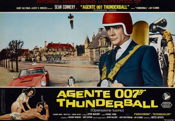 Thunderball Italian Poster