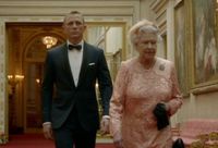 James Bond and The Queen at the Olympics