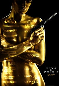 James Bond 50th anniversary poster