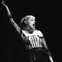 Lotte Lenya on stage