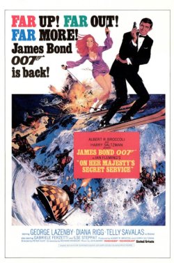 On Her Majesty's Secret Service Poster