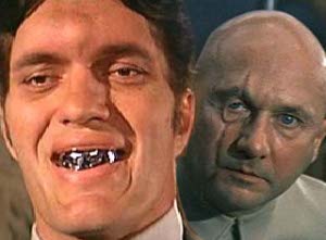 James Bond Villains Jaws and Blofeld.