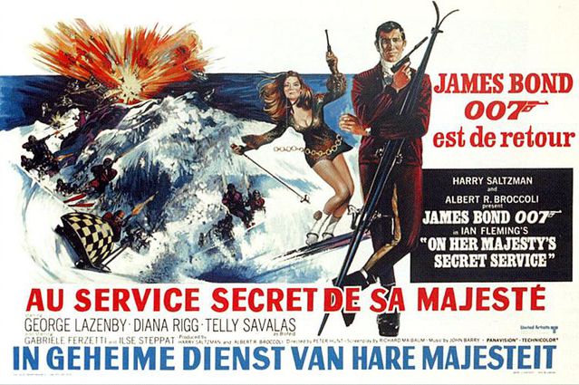 On Her Majesty's Secret Service - James Bond Movies