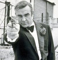 Sean Connery in Diamonds Are Forever