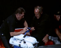 Vargas finds Bond's Scuba Tank