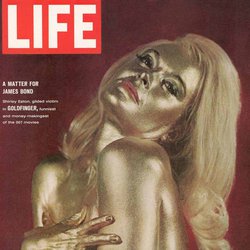 Shirley Eaton in Life Magazine