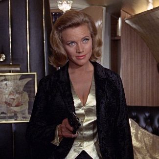 Honor Blackman as Pussy Galore