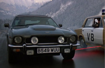 Aston Martin V8 - The Living Daylights