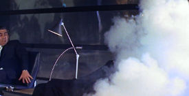 Blofeld Electrocutes Embezzeler