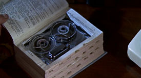 Tape Recorder Hidden in a Dictionary