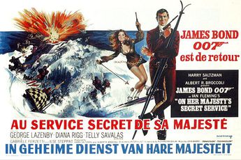 On Her Majesty's Secret Service Poster