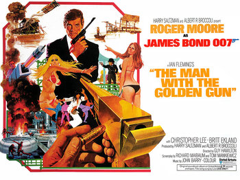 The Man with the Golden Gun Poster