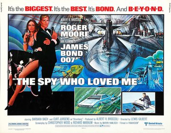 The Spy Who Loved Me Poster