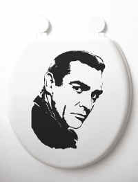 Sean Connery Toilet Seat